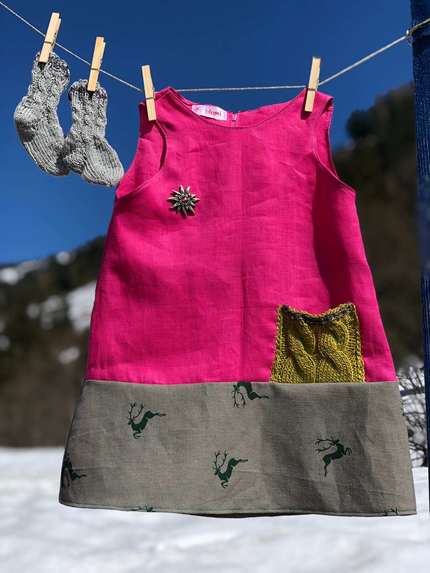 blumi i linen dress Hirtermadl